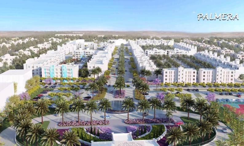 شاليه فرش فندقي بقرية بالميرا بيتش العين السخنه للعائلات Ain Sukhna Esterno foto