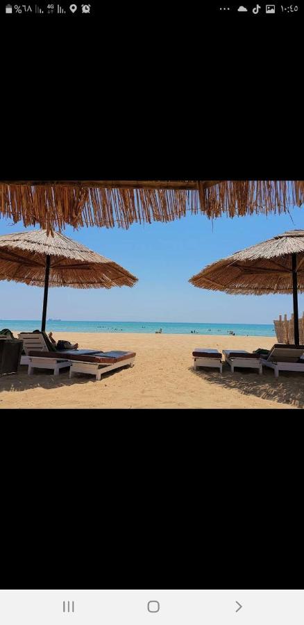شاليه فرش فندقي بقرية بالميرا بيتش العين السخنه للعائلات Ain Sukhna Esterno foto